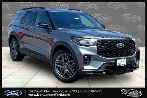 Carbonized Gray Metallic 2026 Ford Explorer ST