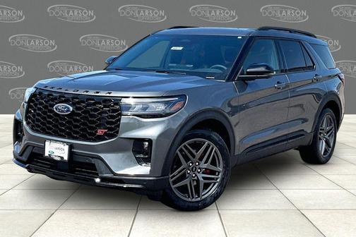 Carbonized Gray Metallic 2026 Ford Explorer ST
