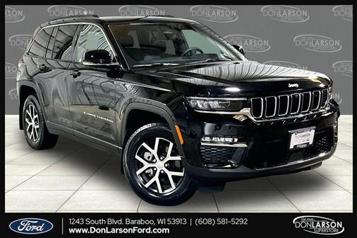 Diamond Black Crystal Pearlcoat 2025 Jeep Grand Cherokee Limited