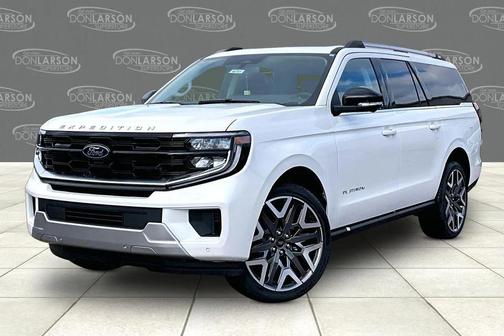 Star White Metallic Tri-Coat 2026 Ford Expedition Max Platinum