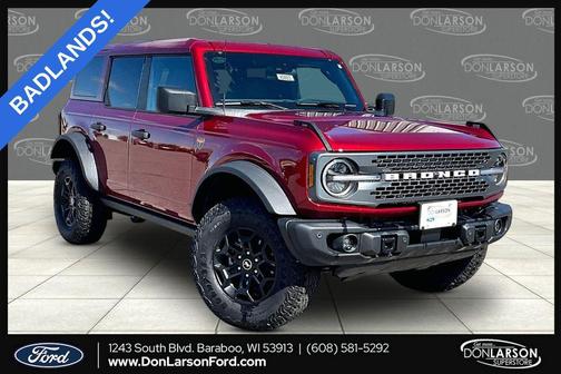 Ruby Red Metallic Tinted Clearcoat 2026 Ford Bronco Badlands