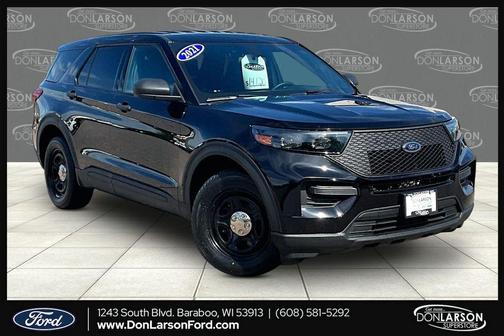 Agate Black 2021 Ford Utility Police Interceptor Police Interceptor