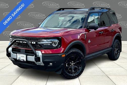 Ruby Red Metallic Tinted Clearcoat 2025 Ford Bronco Sport Outer Banks