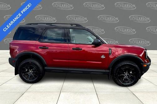 Ruby Red Metallic Tinted Clearcoat 2025 Ford Bronco Sport Outer Banks
