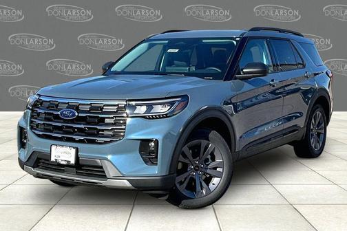 Vapor Blue Metallic 2026 Ford Explorer Active