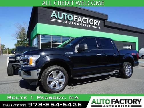 Shadow Black 2018 Ford F-150 XLT