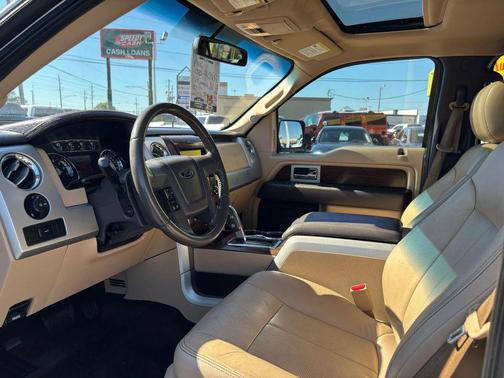 White Platinum Metallic Tri-Coat 2014 Ford F-150 Lariat