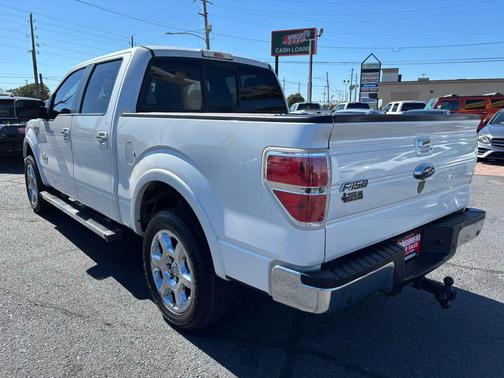 White Platinum Metallic Tri-Coat 2014 Ford F-150 Lariat