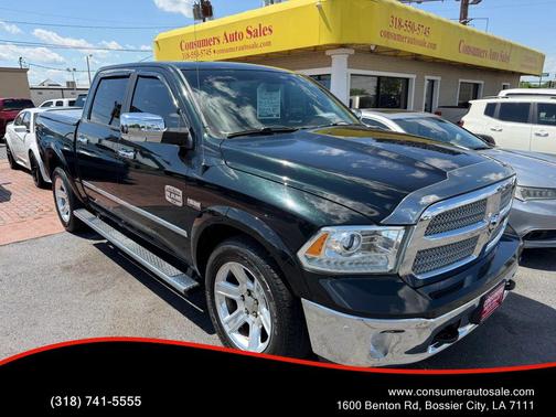 Black Forest Green Pearlcoat 2016 RAM 1500 Longhorn