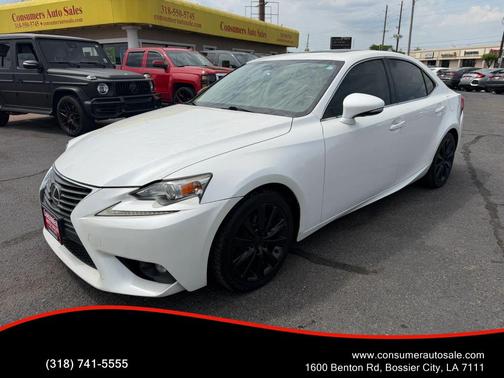 White 2015 Lexus IS 250 Base
