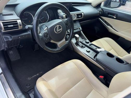 White 2015 Lexus IS 250 Base