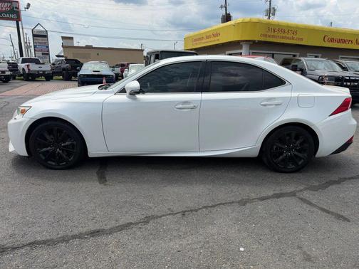White 2015 Lexus IS 250 Base