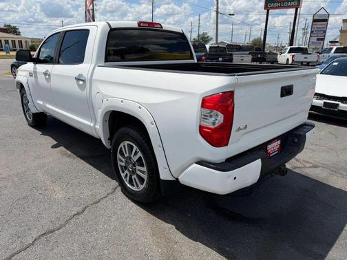 Super White 2019 Toyota Tundra Platinum