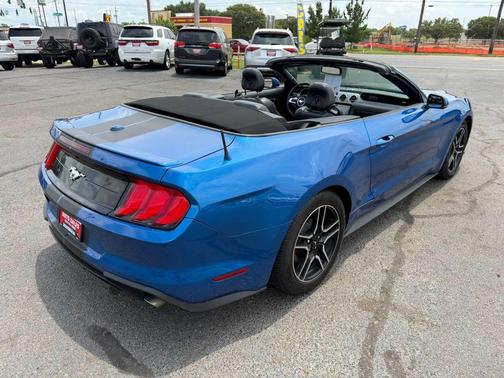 Blue 2020 Ford Mustang EcoBoost Premium
