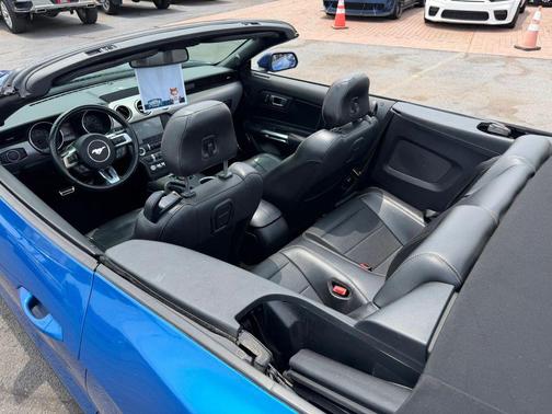 Blue 2020 Ford Mustang EcoBoost Premium