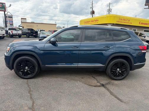 Blue 2019 Volkswagen Atlas 3.6L SEL