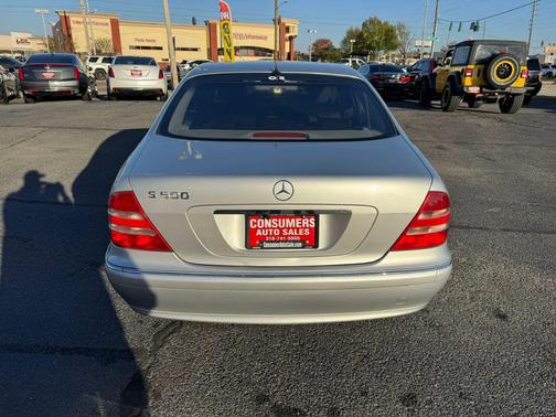 Silver 2001 Mercedes-Benz S-Class S 500 Sedan 4D