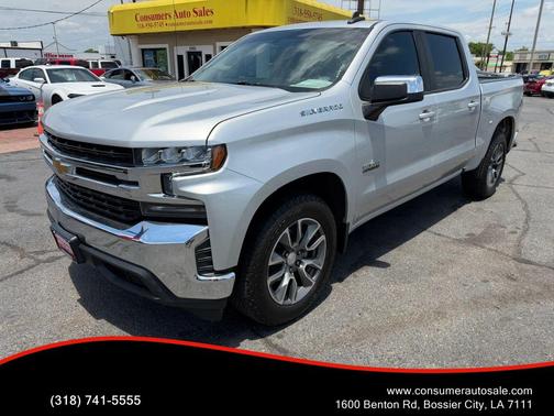 Silver Ice Metallic 2021 Chevrolet Silverado 1500 LT