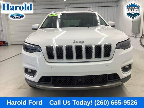 Bright White Clearcoat 2021 Jeep Cherokee Limited