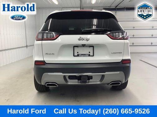 Bright White Clearcoat 2021 Jeep Cherokee Limited