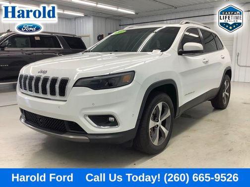 Bright White Clearcoat 2021 Jeep Cherokee Limited