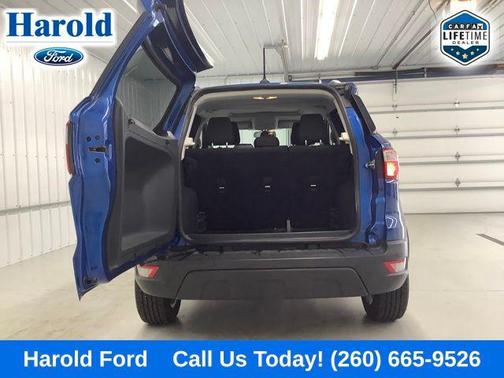 LIGHTNING BLUE METALLIC 2019 Ford EcoSport SE