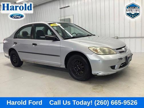 Satin Silver Metallic 2004 Honda Civic VP
