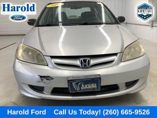 Satin Silver Metallic 2004 Honda Civic VP
