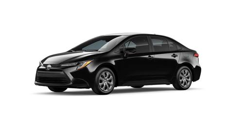 Midnight Black Metallic 2026 Toyota Corolla LE