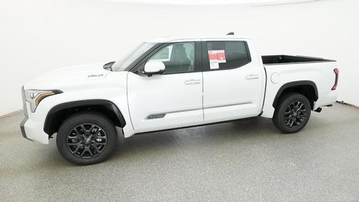 White 2026 Toyota Tundra Hybrid Platinum
