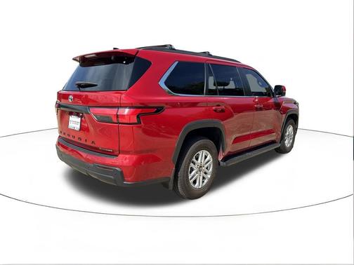 Supersonic Red 2025 Toyota Sequoia SR5
