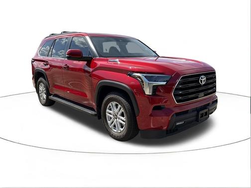 Supersonic Red 2025 Toyota Sequoia SR5