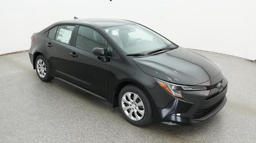 Black 2026 Toyota Corolla LE
