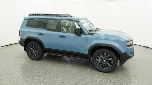 Blue 2026 Toyota Land Cruiser Base