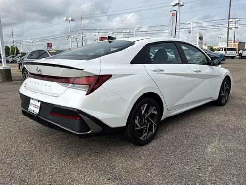 Serenity White 2025 Hyundai ELANTRA Sport