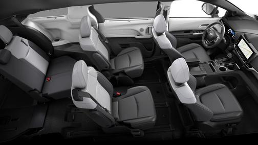 Gray 2026 Toyota Sienna XSE 7 Passenger