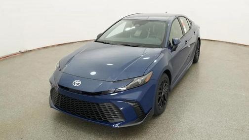 Blue 2026 Toyota Camry SE