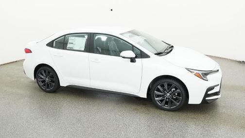 White 2026 Toyota Corolla SE