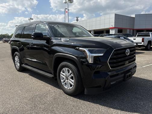 Midnight Black Metallic 2025 Toyota Sequoia SR5