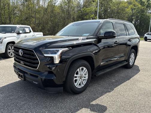 Midnight Black Metallic 2025 Toyota Sequoia SR5