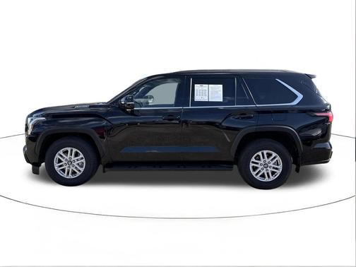 Midnight Black Metallic 2025 Toyota Sequoia SR5