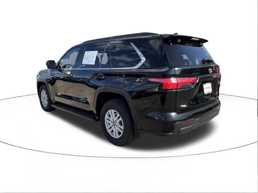 Midnight Black Metallic 2025 Toyota Sequoia SR5