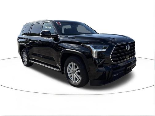 Midnight Black Metallic 2025 Toyota Sequoia SR5