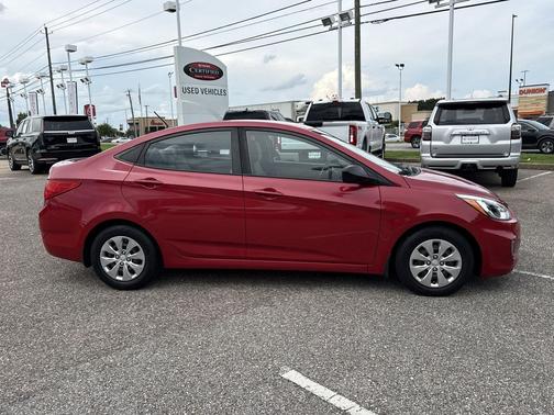 Boston Red Metallic 2016 Hyundai Accent SE