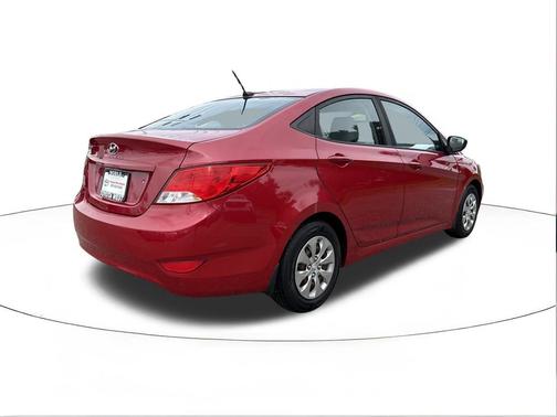 Boston Red Metallic 2016 Hyundai Accent SE