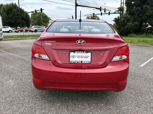 Boston Red Metallic 2016 Hyundai Accent SE
