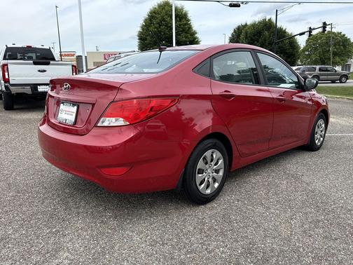 Boston Red Metallic 2016 Hyundai Accent SE