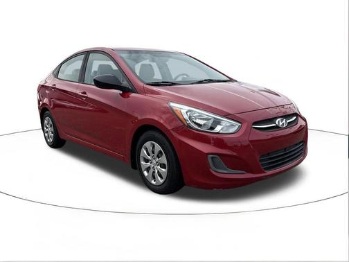 Boston Red Metallic 2016 Hyundai Accent SE