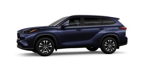 Blue 2026 Toyota Highlander XLE