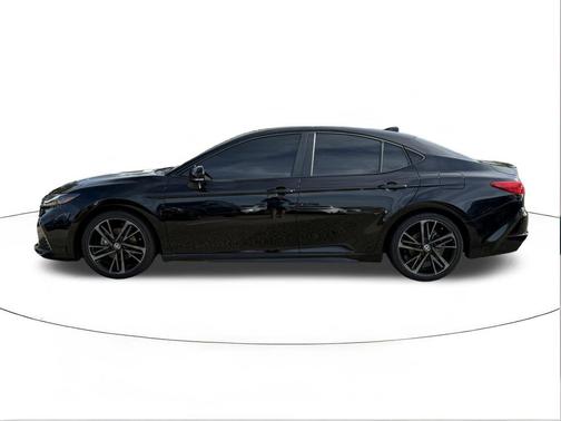 Midnight Black Metallic 2025 Toyota Camry XSE
